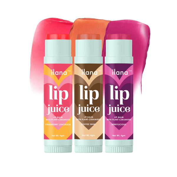 Lip Juice - Hydrating and Plumping Tinted Lip Balm with Plant Ceramides & Lipids