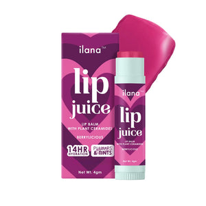 Lip Juice - Hydrating and Plumping Tinted Lip Balm with Plant Ceramides & Lipids