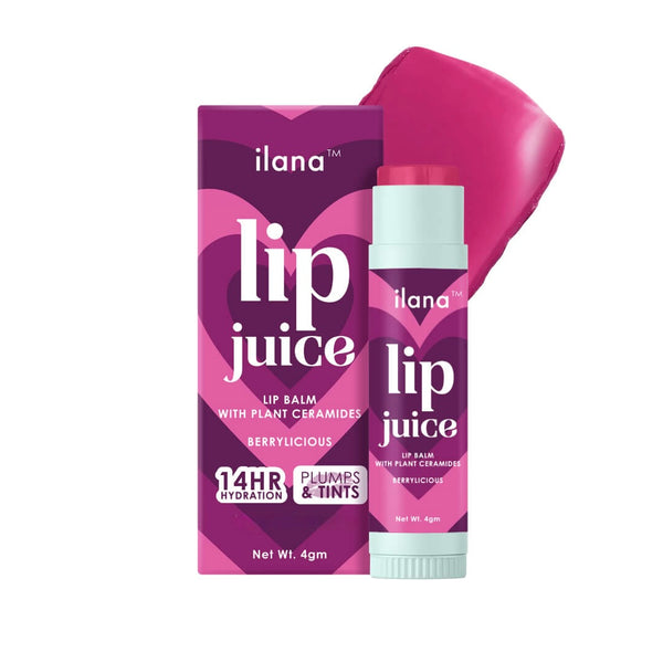 Lip Juice - Hydrating and Plumping Tinted Lip Balm with Plant Ceramides & Lipids