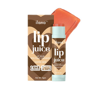Lip Juice - Hydrating and Plumping Tinted Lip Balm with Plant Ceramides & Lipids