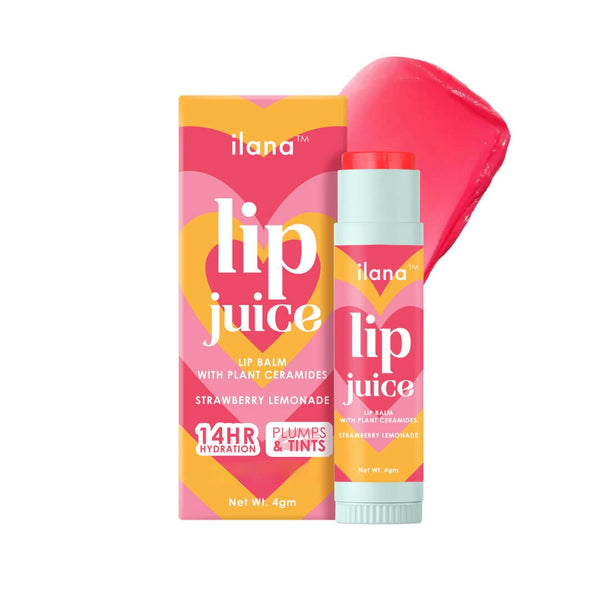 Lip Juice - Hydrating and Plumping Tinted Lip Balm with Plant Ceramides & Lipids