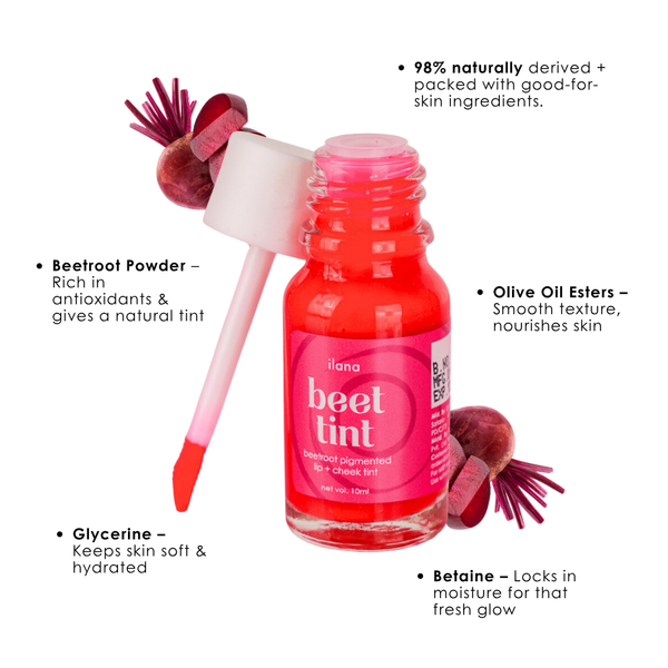 Beet Tint - Beetroot Pigmented Lip and Cheek Tint