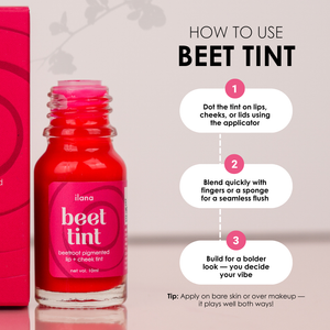 Beet Tint - Beetroot Pigmented Lip and Cheek Tint