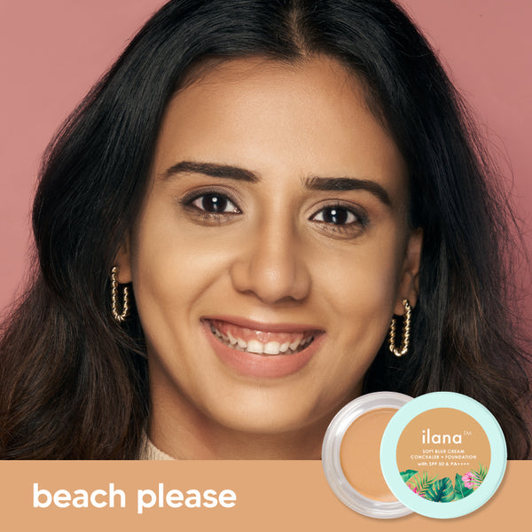 Soft Blur Cream Concealer & Foundation with SPF 50 PA++++