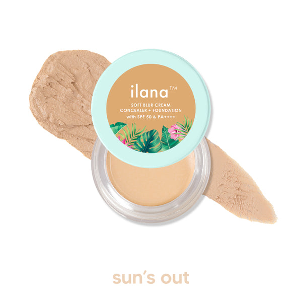 Soft Blur Cream Concealer & Foundation with SPF 50 PA++++
