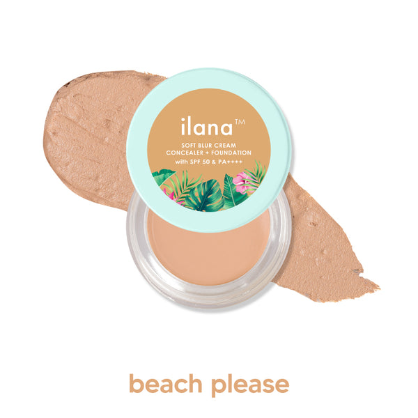 Soft Blur Cream Concealer & Foundation with SPF 50 PA++++