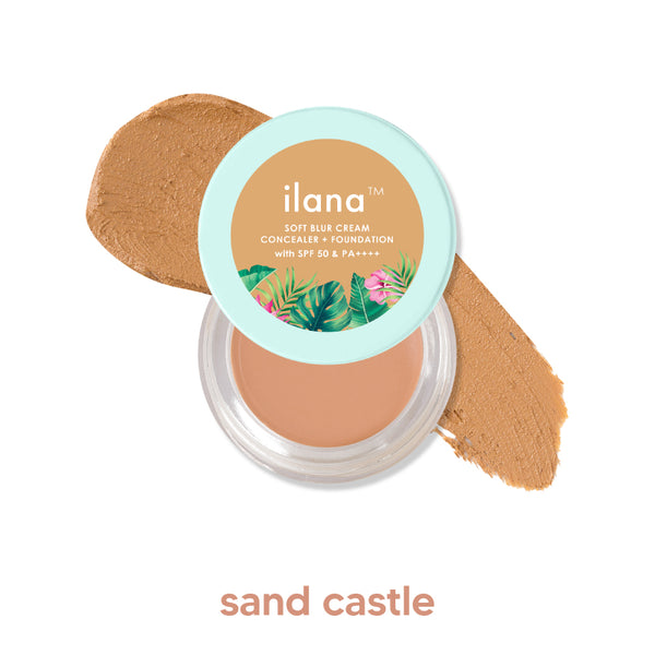 Soft Blur Cream Concealer & Foundation with SPF 50 PA++++