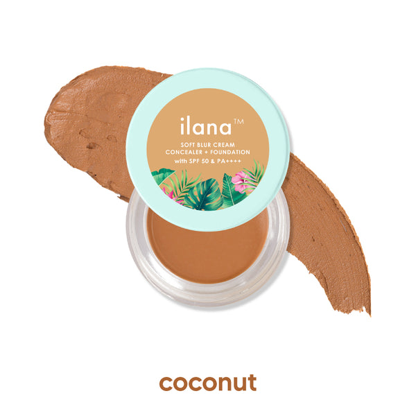 Soft Blur Cream Concealer & Foundation with SPF 50 PA++++