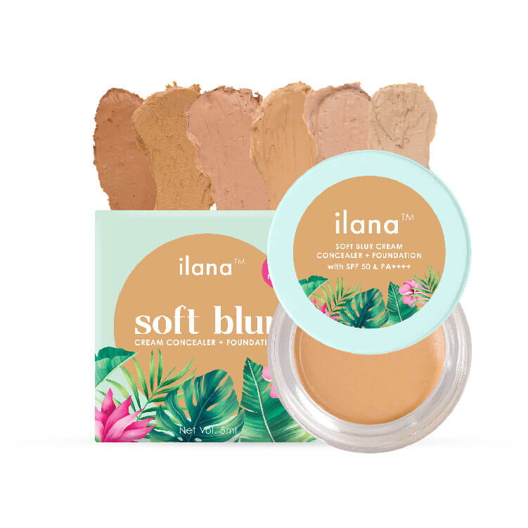 Soft Blur Cream Concealer & Foundation with SPF 50 PA++++