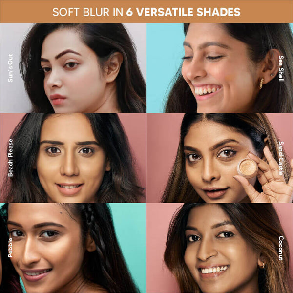 Soft Blur Cream Concealer & Foundation with SPF 50 PA++++